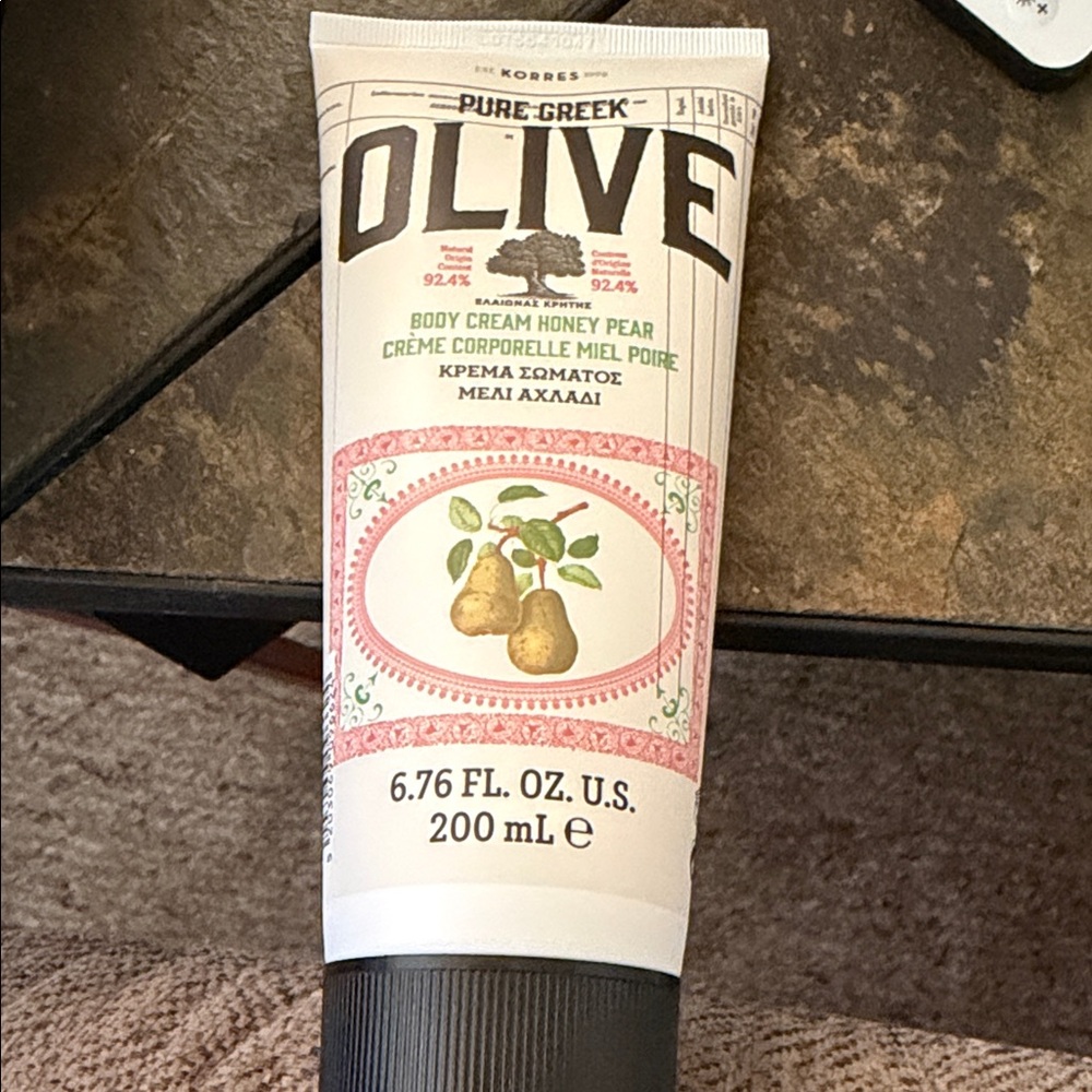 Korres Olive Body Cream - Honey Pear